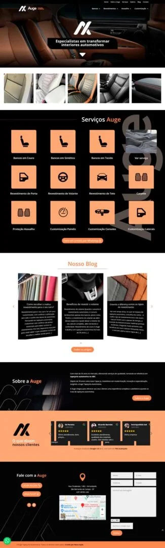 Criar Site de clinica veterinária