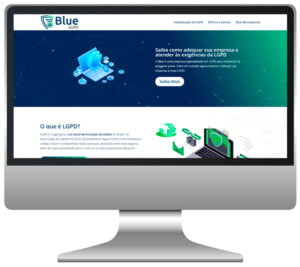 Blue LGPD -Criação de Site para Serviço LGPD