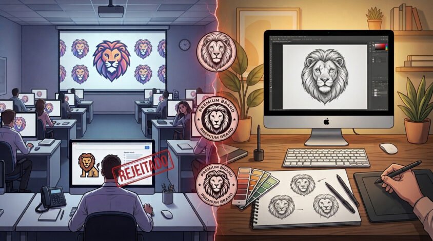 Quando vale a pena investir em criação de logotipo profissional