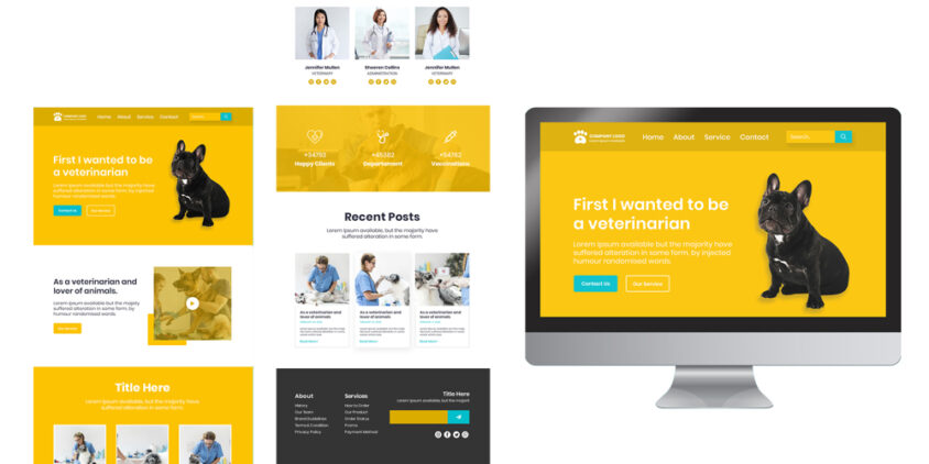 Site personalizado em WordPress combina design exclusivo desenvolvido