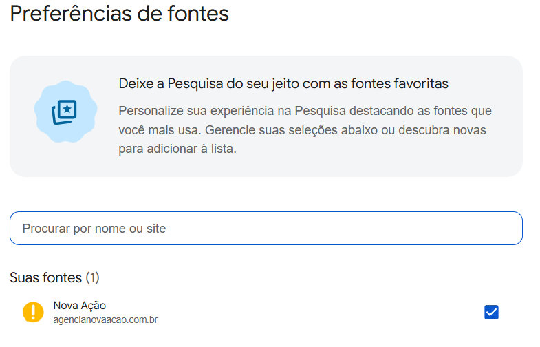 confirme a elegibilidade e pegue o link Preferred Source Button