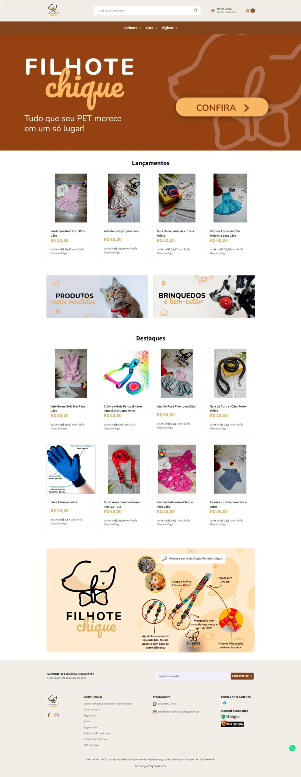 Criar Site de clinica veterinária